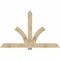 Ekena Millwork Redmond Rough Sawn Timber Gable Bracket, Douglas Fir, 84"W x 53"H x 2"D x 6"F, 15/12 Pitch GBW084X53X0206RED00RDF - alternate 1